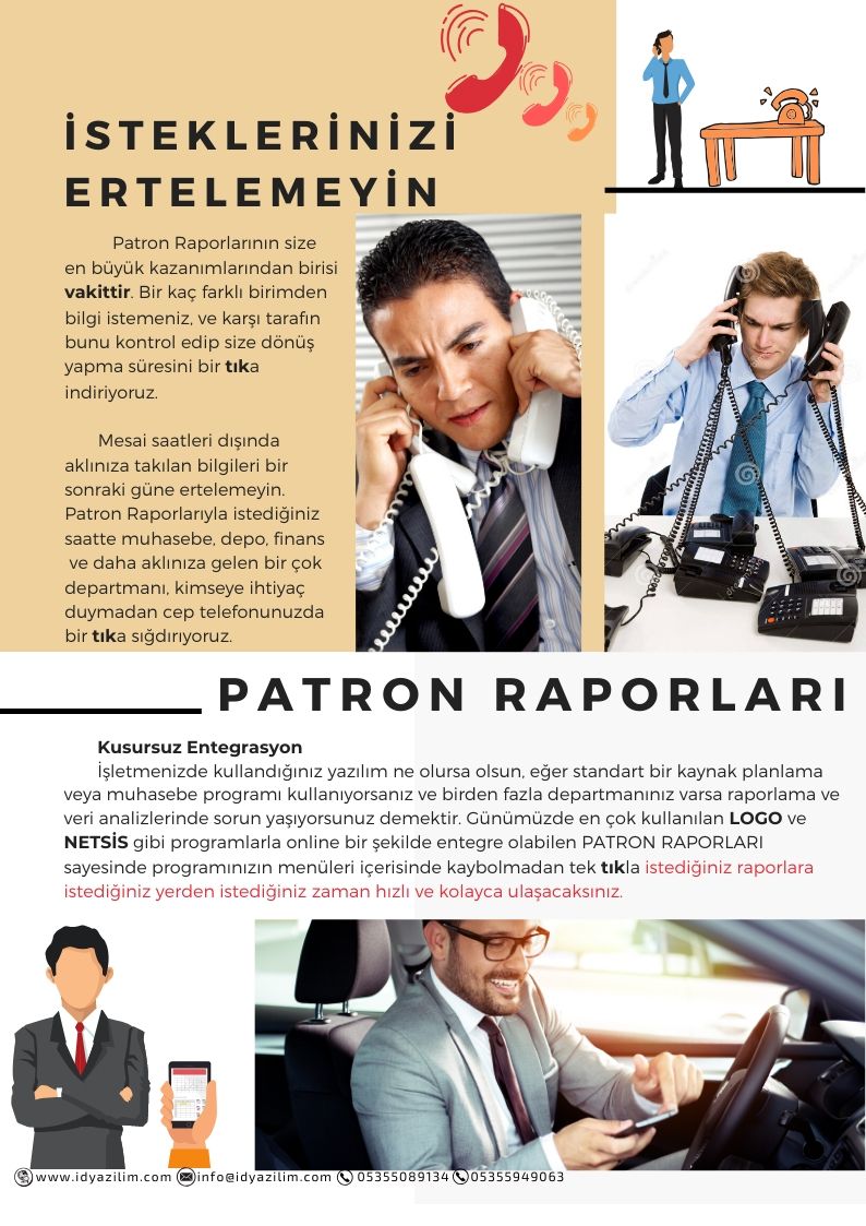 Patron Raporları